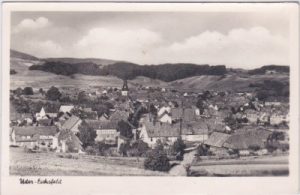 37318 Uder (Eichsfeld), Ortsansicht, ca. 1960