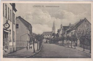 37327 Leinefelde (Eichsfeld), Bahnhofstrasse, ca. 1925