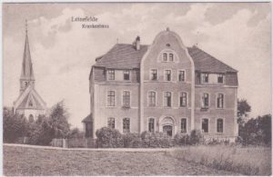 37327 Leinefelde (Eichsfeld), Krankenhaus, ca. 1915