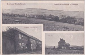 37345 Bischofferode (Eichsfeld), u.a. Bahnhof, ca. 1910