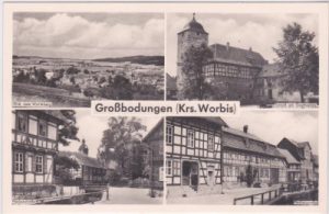 37345 Großbodungen (Kreis Worbis/Eichsfeld), ca. 1965