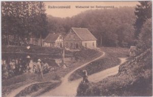 42499 Hückeswagen bei Radevormwald, Wiebachmühle, ca. 1915