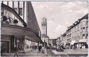 45468 Mülheim (Ruhr), Friedrich-Ebert-Straße, ca. 1965