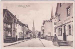 45468 Mülheim (Ruhr), Straßenansicht, Delle, ca. 1925