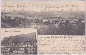 51570 Werfen (Windeck), u.a. Prinzenhof, ca. 1905