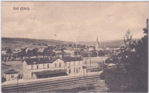 53925 Call (Kall/Eifel), Bahnhof, ca. 1915