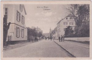 53545 Linz am Rhein, Linzhausen, Straßenansicht, ca. 1915