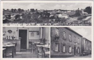 55232 Ensheim/Rheinhessen, Gasthaus Erholung, ca. 1960