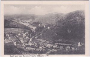 57368 Bilstein (Lennestadt), Ortsansicht, ca. 1915