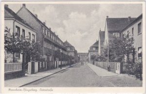 68219 Mannheim-Pfingstberg (Rheinau), Osterstraße, ca. 1940