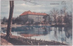 Libochovice (Libochowitz), Schloss, ca. 1910