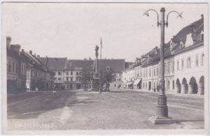 Knittelfeld (Steiermark), Straßenansicht, ca. 1925