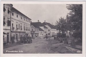 Waizenkirchen (Oberösterreich), Straßenansicht, ca. 1930