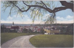 Peuerbach (Oberösterreich), Ortsansicht, ca. 1910