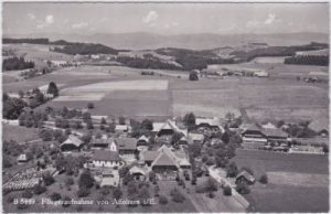 Affoltern im Emmental, Fliegeraufnahme, ca. 1955
