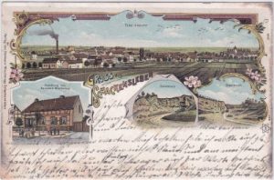 39343 Schackensleben, Farblitho, ca. 1900