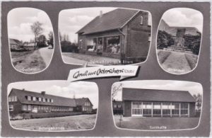 26188 Osterscheps (Edewecht), u.a. Schule, ca. 1960