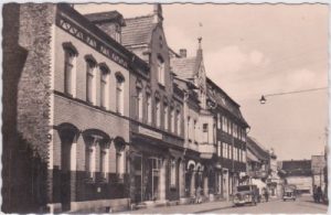 37351 Dingelstädt (Eichsfeld), Geschwister-Scholl-Straße, ca. 1960