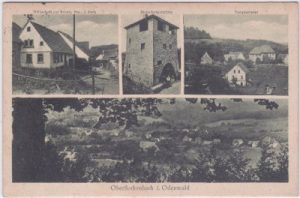 69469 Oberflockenbach (Weinheim an der Bergstraße), ca. 1925
