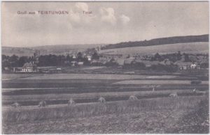 37339 Teistungen (Eichsfeld), Ortsansicht, ca. 1915