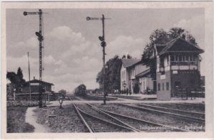 39171 Langenweddingen (Sülzetal), Bahnhof, ca. 1940