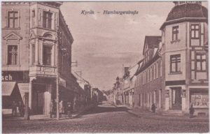 16866 Kyritz (Ostprignitz), Langestraße, ca. 1920