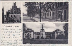 39261 Zerbst in Anhalt, Kolonialwaren-Geschäft, ca. 1940