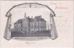 39291 Friedensau (Möckern), Missionsschule, ca. 1905