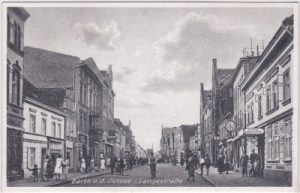 18356 Barth an der Ostsee, Langestraße, ca. 1935