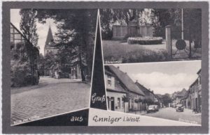 59320 Enniger in Westfalen (Ennigerloh), u.a. Dorfstraße, ca. 1960