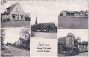 27762 Osterbruch (Land Hadeln), u.a. Schule, ca. 1960