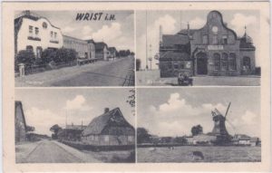 25563 Wrist in Holstein, u.a. Bahnhof, ca. 1950