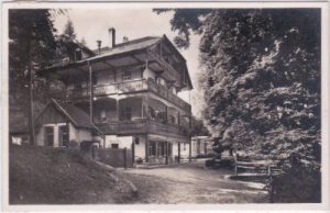 69118 Heidelberg-Schlierbach, Restaurant Wolfsbrunnen, ca. 1935