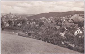 08289 Schneeberg (Erzgebirge), Ortsansicht, ca. 1965