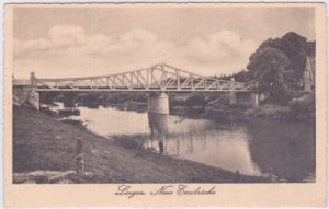 49808 Lingen/Ems, Neue Emsbrücke, ca. 1915