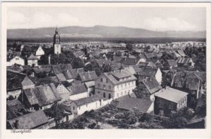 64319 Pfungstadt, Ortsansicht, ca. 1950