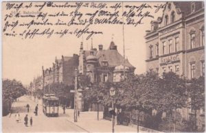 95028 Hof (Saale), Bahnhofstraße, ca. 1905