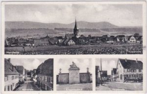 71664 Horrheim (Vaihingen an der Enz), u.a. Mühlstraße, ca. 1935