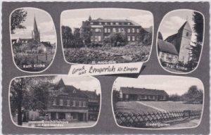 49838 Lengerich, u.a. Geschäftshaus Gerdes, ca. 1960