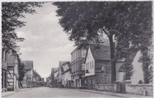 33034 Brakel (Kreis Höxter), Hanekamp Straße, ca. 1960