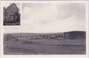 35460 Daubringen (Staufenberg), Geschäftshaus, ca. 1945
