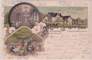39340 Neuhaldensleben (Haldensleben), Hotel, Farblitho, ca. 1900