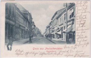 39340 Neuhaldensleben (Haldensleben), Hagenstrasse, ca. 1900