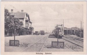 50389 Wesseling (Rhein), Bahnhof, ca. 1915