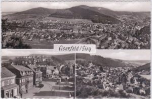 57080 Eiserfeld/Sieg (Siegen), u.a. Straßenansicht, ca. 1960