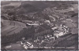58513 Brüninghausen (Lüdenscheid), Luftaufnahme, ca. 1965