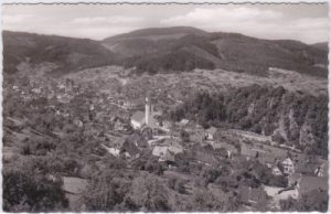 76596 Gausbach/Murgtal im Schwarzwald (Forbach), ca. 1960