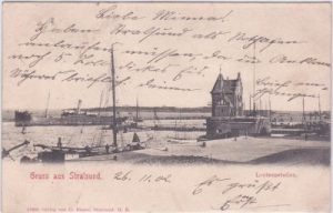 18439 Stralsund, Lootsenstation, ca. 1900