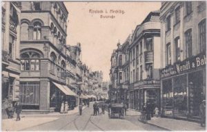 18055 Rostock, Blutstraße (Kröpeliner Strasse), ca. 1910