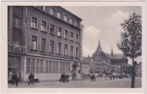 18069 Rostock, Gaststätte und Hotel Nordland, ca. 1955